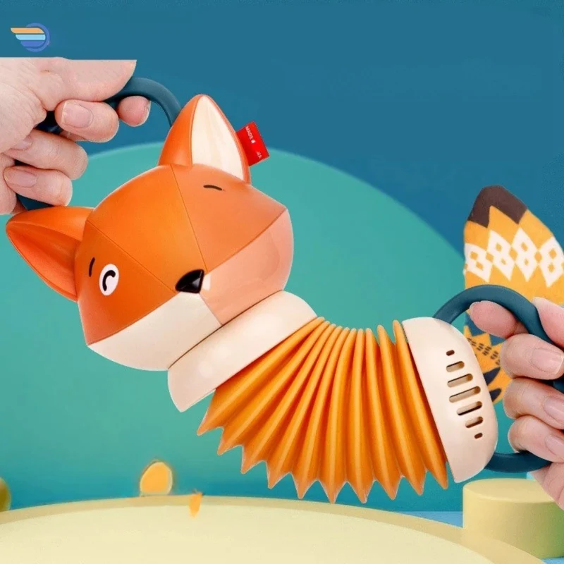 Fuchs-Akkordeon-Spielzeug™ | Ein liebevolles Musikspielzeug für Babys