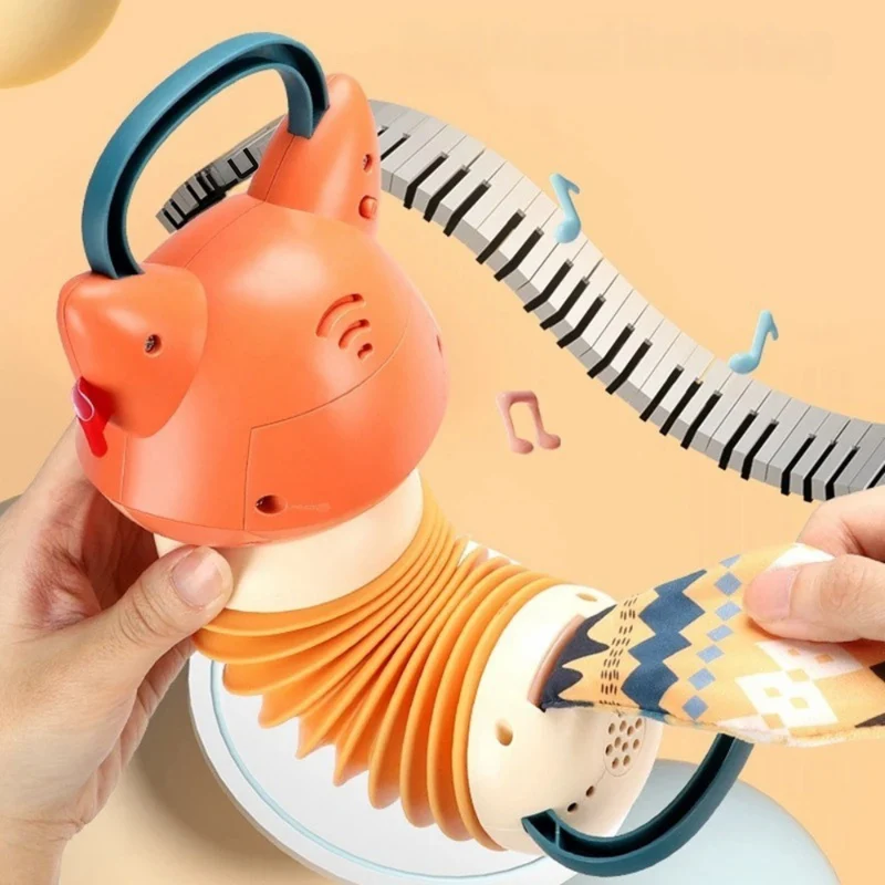 Fuchs-Akkordeon-Spielzeug™ | Ein liebevolles Musikspielzeug für Babys