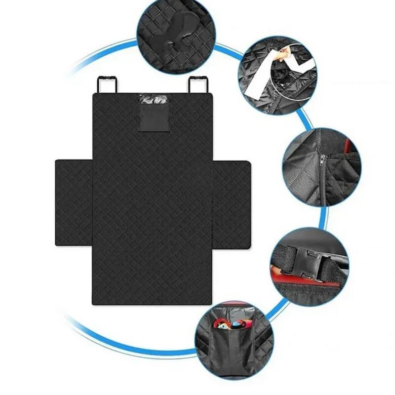 Reisematte für Hunde™ | Wasserdichte Hundesitzabdeckung für Reisen.