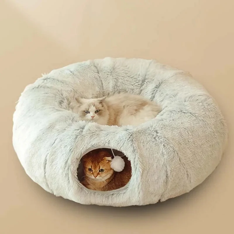 Rutschfestes Kätzchenbett™ | Kuscheliges Katzenbett für wohlige Träume