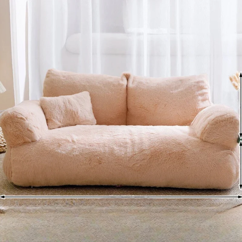 Weiches Schlafkissen für Haustiere™ | Superweiches Katzenbett für geborgene Träume.