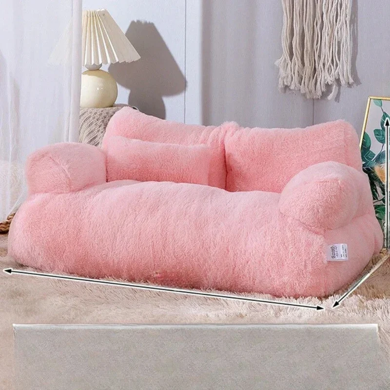 Weiches Schlafkissen für Haustiere™ | Superweiches Katzenbett für geborgene Träume.