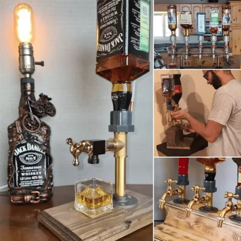 Whiskey-Holzspender™ | Stilvoller Genussspender aus Holz