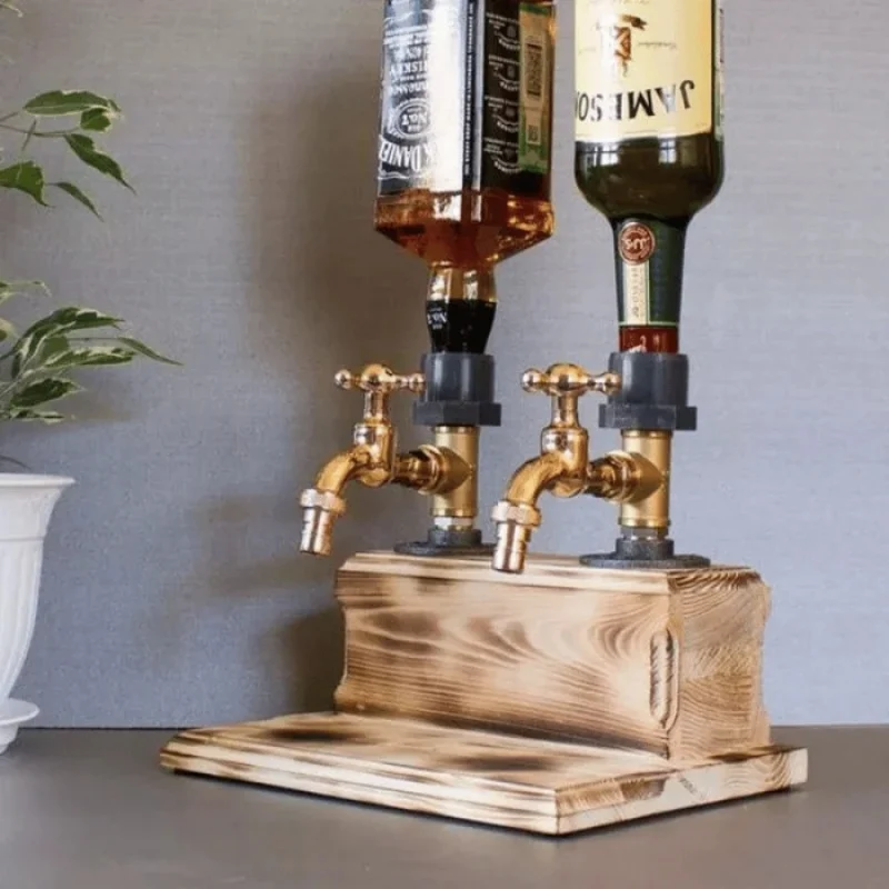 Whiskey-Holzspender™ | Stilvoller Genussspender aus Holz