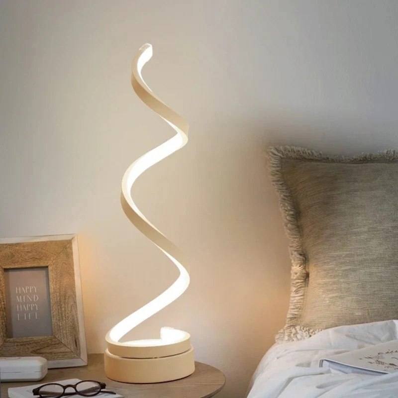 Spiralförmige LED-Tischlampe™ | Stimmungsvolle, elegante LED-Tischlampe