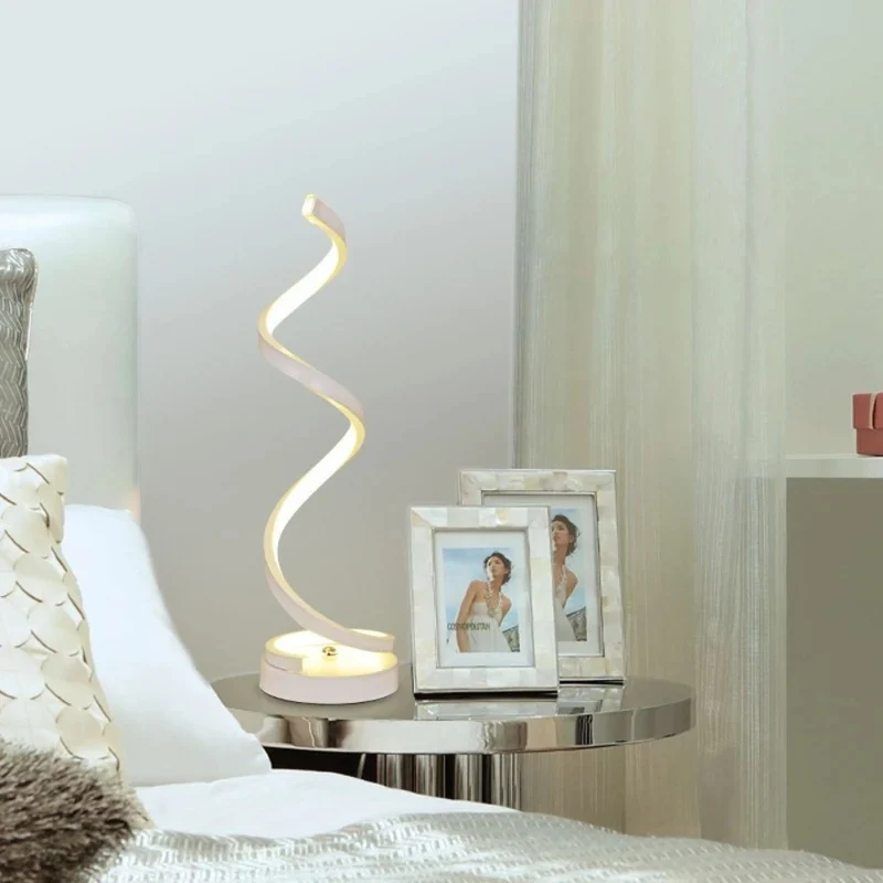 Spiralförmige LED-Tischlampe™ | Stimmungsvolle, elegante LED-Tischlampe
