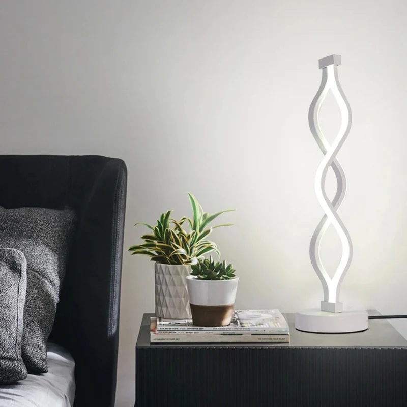 Spiralförmige LED-Tischlampe™ | Stimmungsvolle, elegante LED-Tischlampe