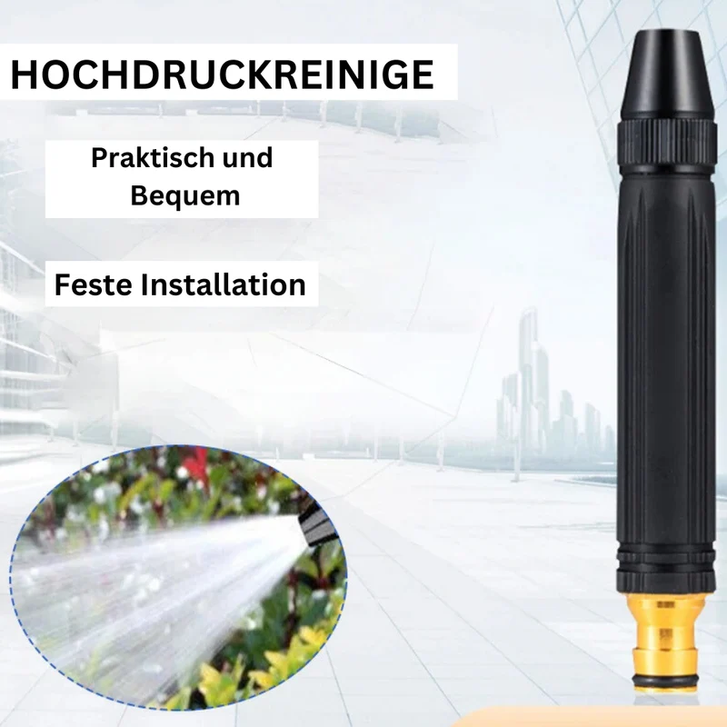 Hochdruck-Wasserpistole™ | Kraftvolle Reinigung, flexibel einsetzbar