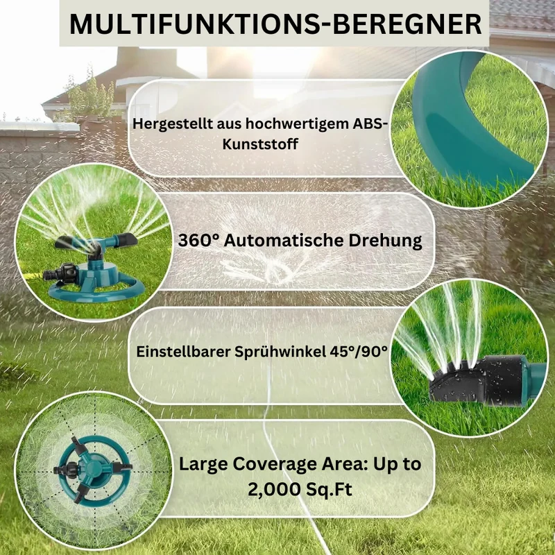 Automatischer Sprinkler™ | Effektive Gartenbewässerung leicht gemacht