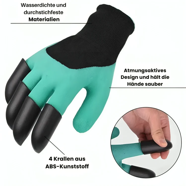 Gartenkrallenhandschuhe™ | Gartenarbeit leicht gemacht