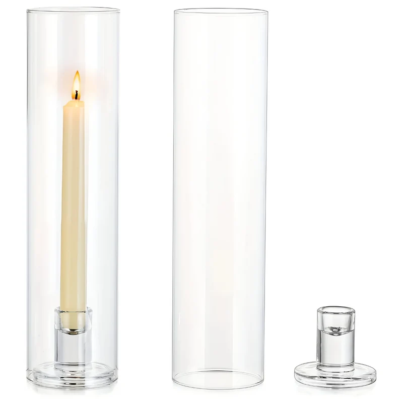 Windfeste Glaskerze™ | Zeitlose Eleganz für jede Jahreszeit