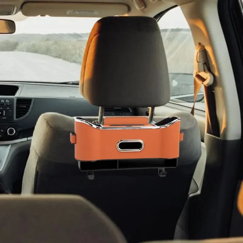 Auto-Rücksitzbox im 2-Haken™ | Stilvoller Ordnungshelfer fürs Auto