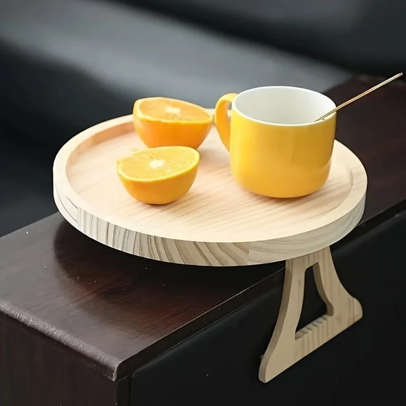 Sofa-Armtablett™ | Praktisches, elegantes Bambus-Arm-Tablett