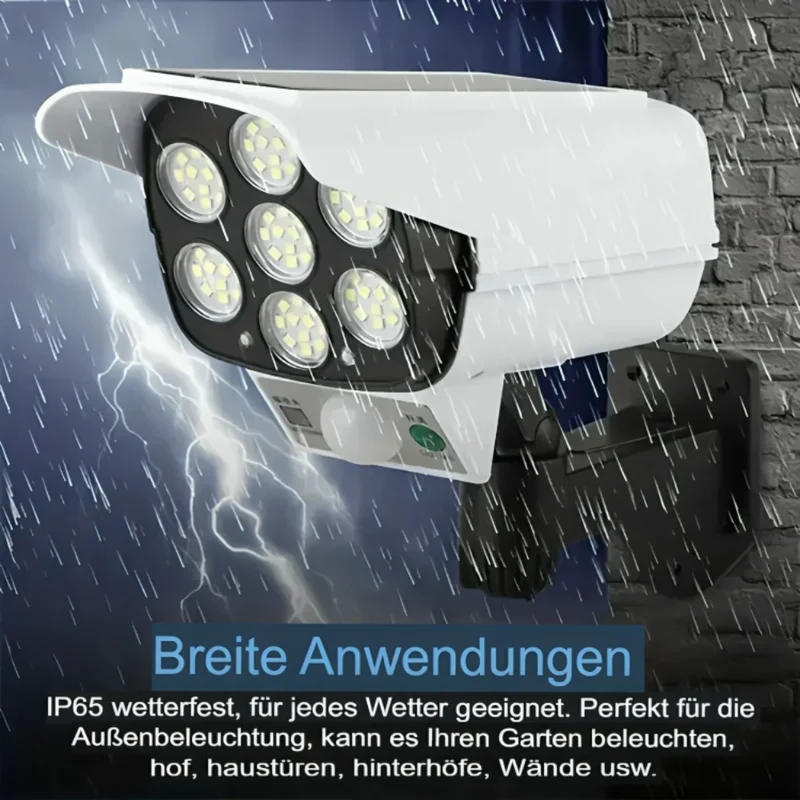 Gefälschte Kamera-Sicherheitsleuchte™ | Sicherer Außenbereich, leuchtende Nächte