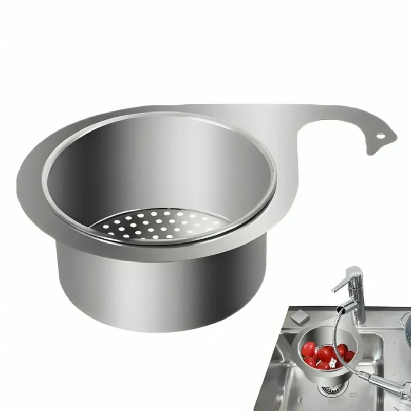 Schwanenspülenfilter aus Edelstahl™ | Eleganter Küchenfilter für Stil