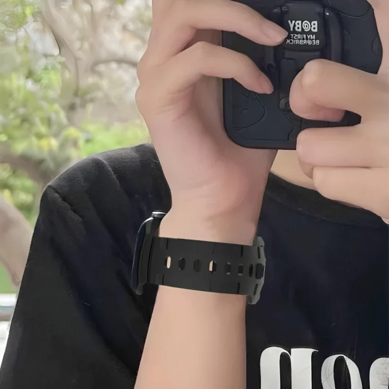 Silikonarmband für Apple Watch™ | Eleganter Begleiter für Ihre Apple Watch