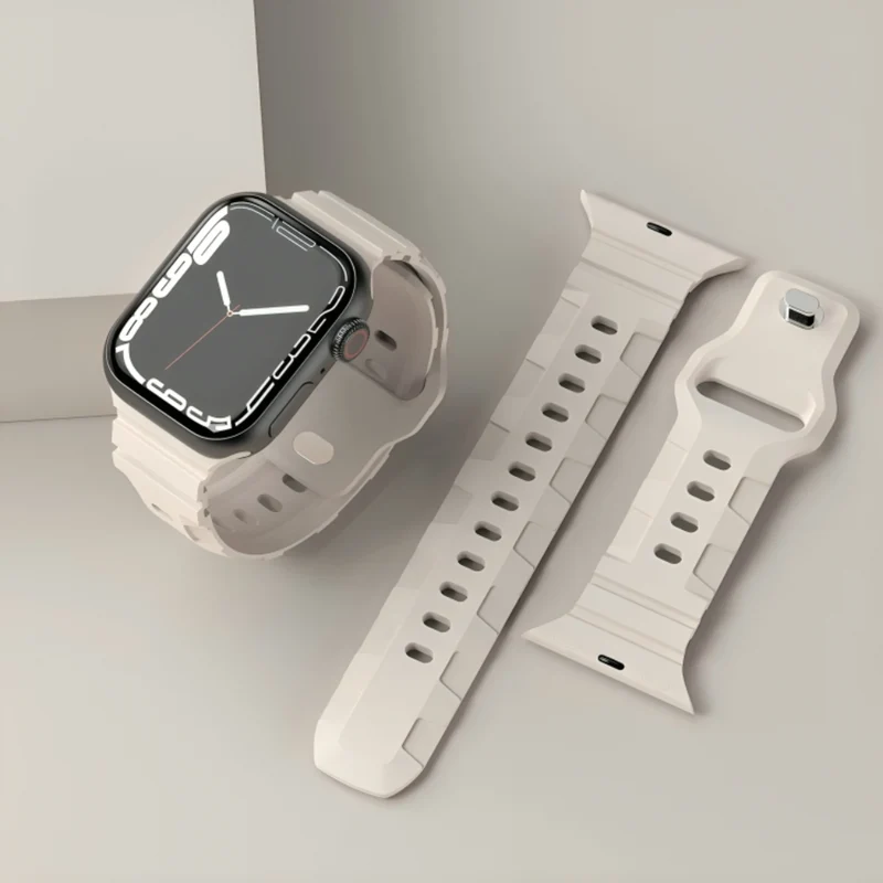 Silikonarmband für Apple Watch™ | Eleganter Begleiter für Ihre Apple Watch
