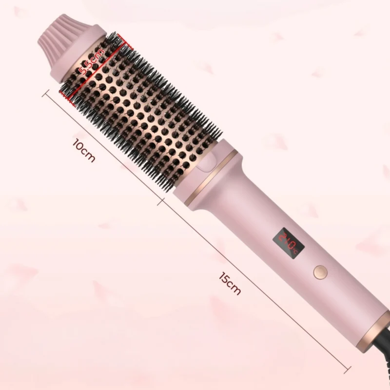 Keramische Thermo-Lockenstabbürste™ | Warmes Styling-Wunder für Volumen