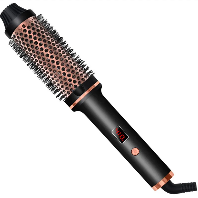 Keramische Thermo-Lockenstabbürste™ | Warmes Styling-Wunder für Volumen