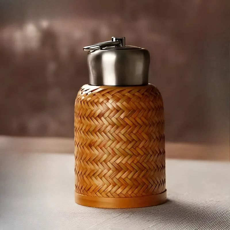 Webende Thermoflasche™ | Eleganter Begleiter für unterwegs