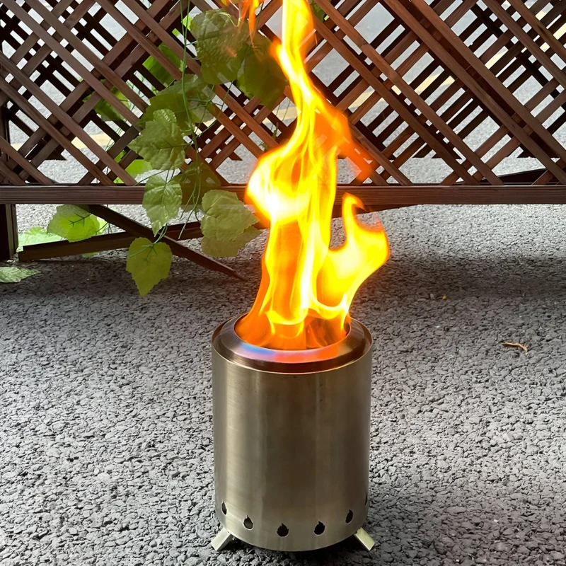 Camping Holzofen Edelstahl™ | Der perfekte Camping-Holzofen für Abenteuer
