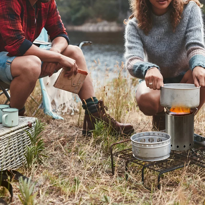 Camping Holzofen Edelstahl™ | Der perfekte Camping-Holzofen für Abenteuer