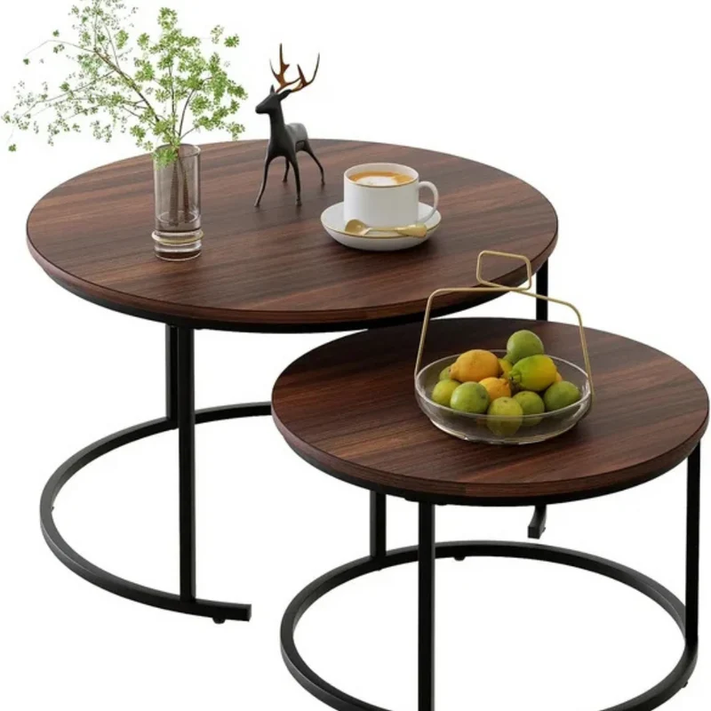 29,5-Zoll-Nesting-Couchtisch™ | Eleganter Marmor-Nesting-Tisch-Set