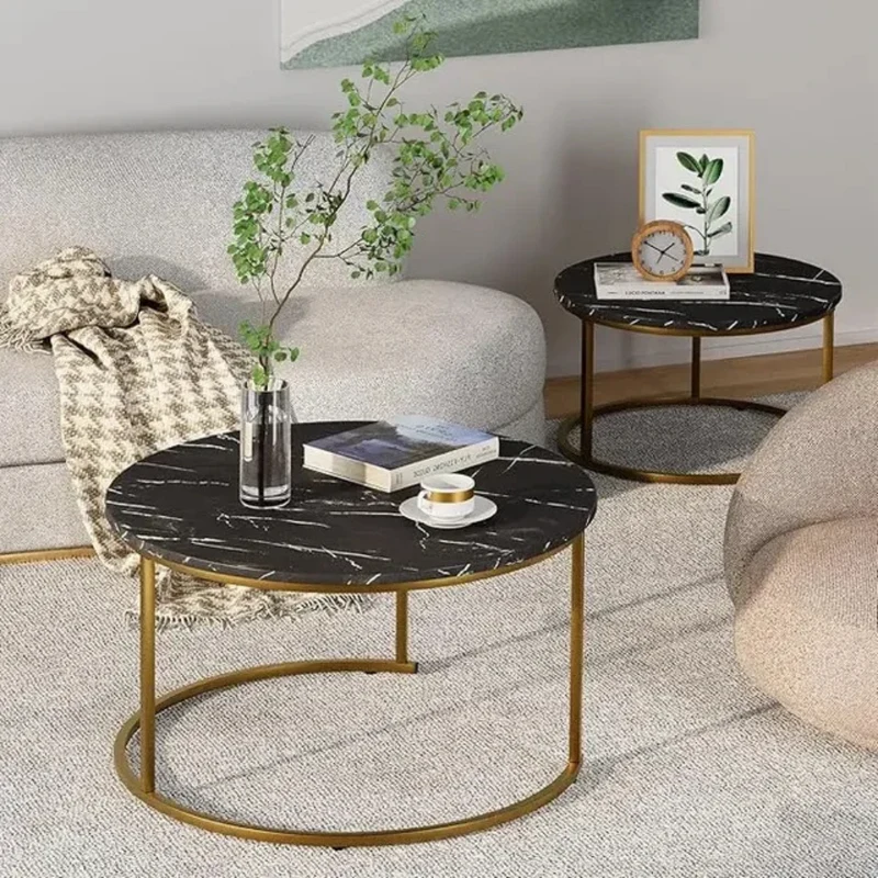 29,5-Zoll-Nesting-Couchtisch™ | Eleganter Marmor-Nesting-Tisch-Set