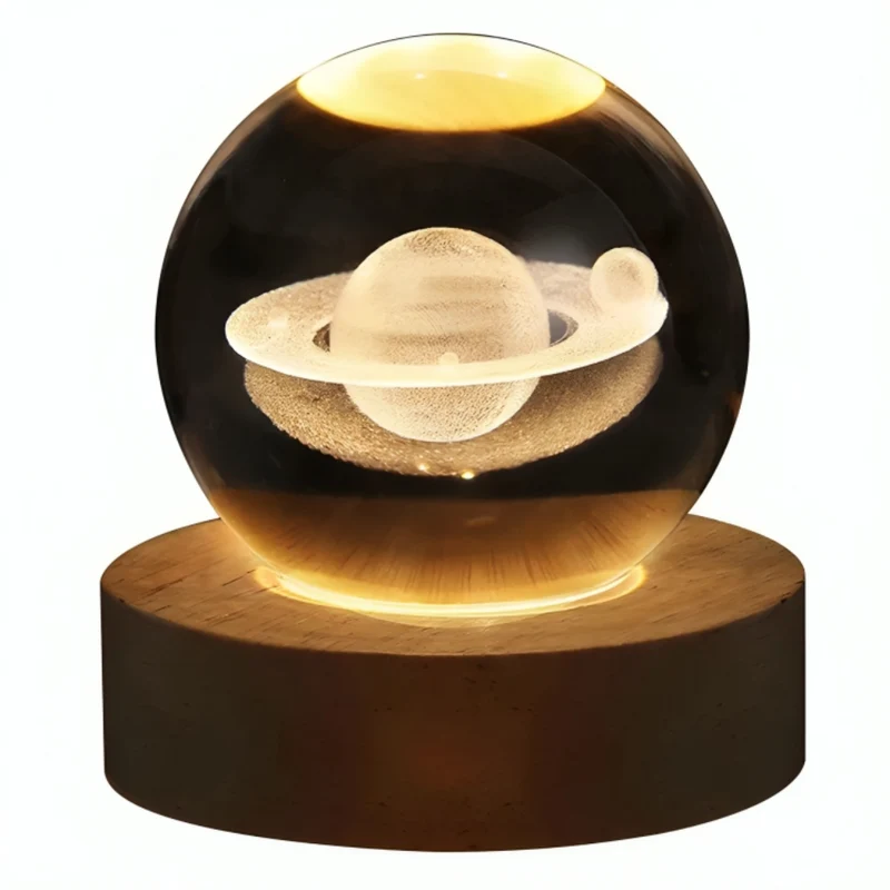 Einzigartige 3D-Kristallkugellampe™ | Magische Kristallkugel-Nachtlampe
