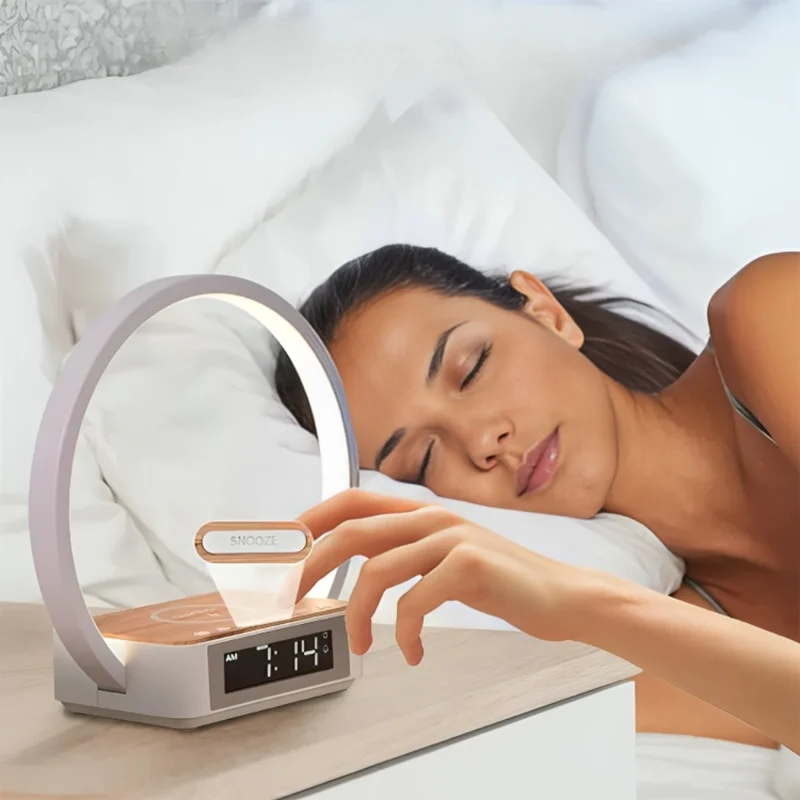 3-in-1-Nachttischlampe™ | Stilvolle Tischlampe