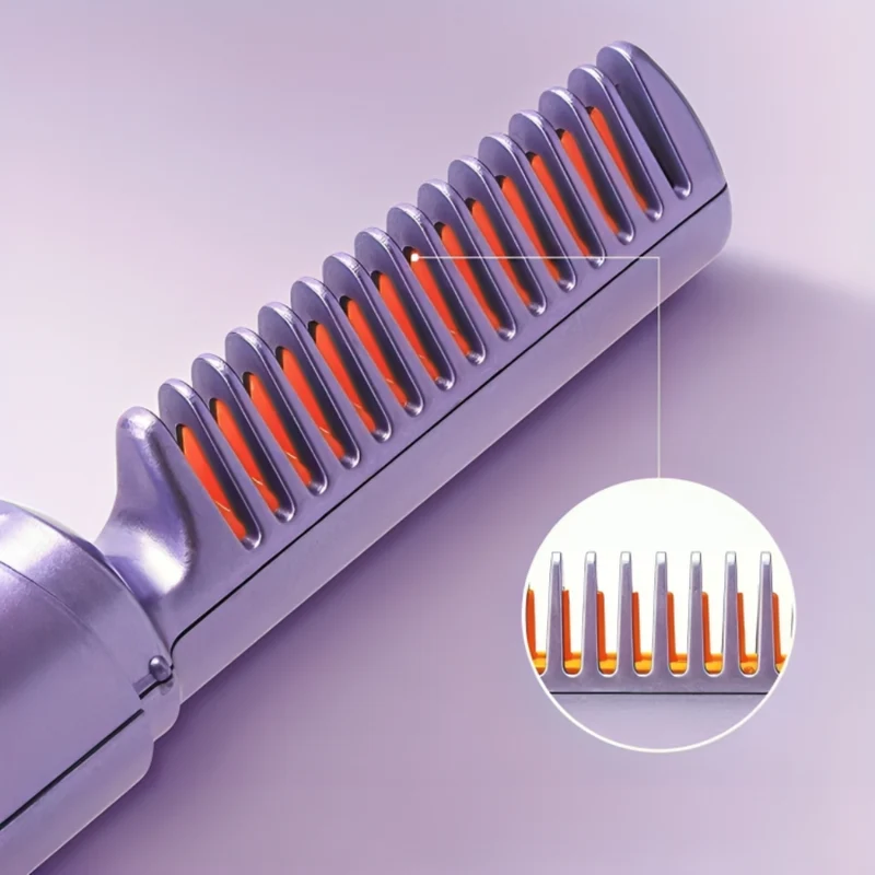Kabelloser Haar-Heißkamm™ | Perfekte Haarpracht im Handumdrehen