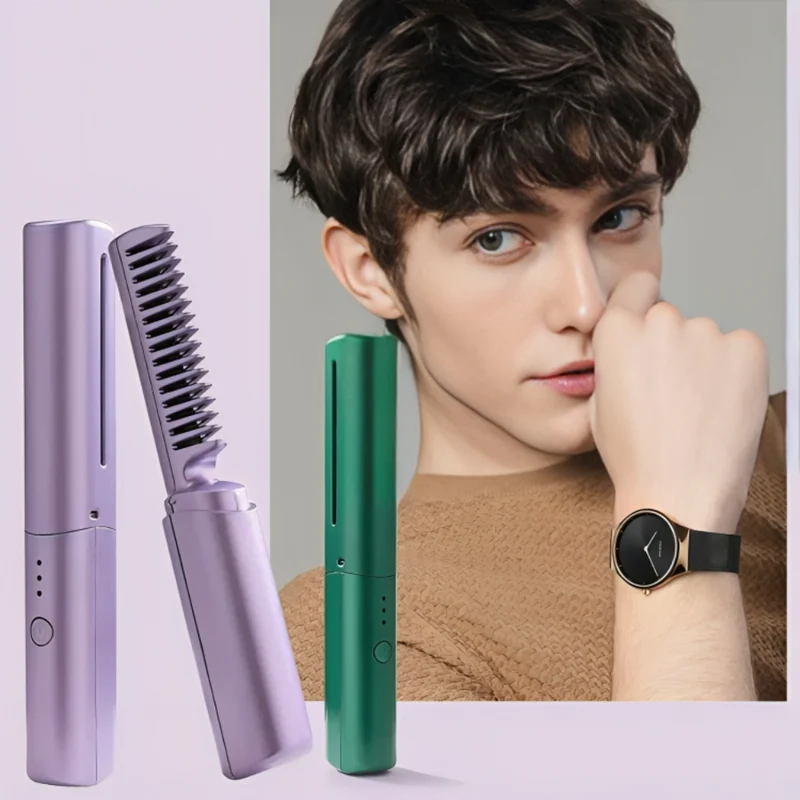 Kabelloser Haar-Heißkamm™ | Perfekte Haarpracht im Handumdrehen