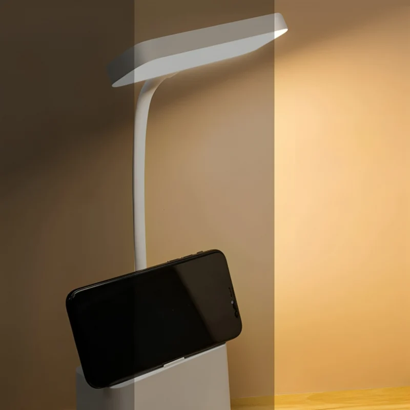 LED-Leselampen-Stifthalter™ | Elegante Tischlampe mit Multifunktion