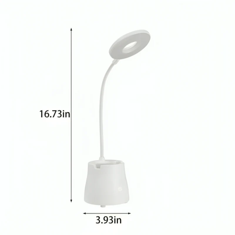 LED-Leselampen-Stifthalter™ | Elegante Tischlampe mit Multifunktion