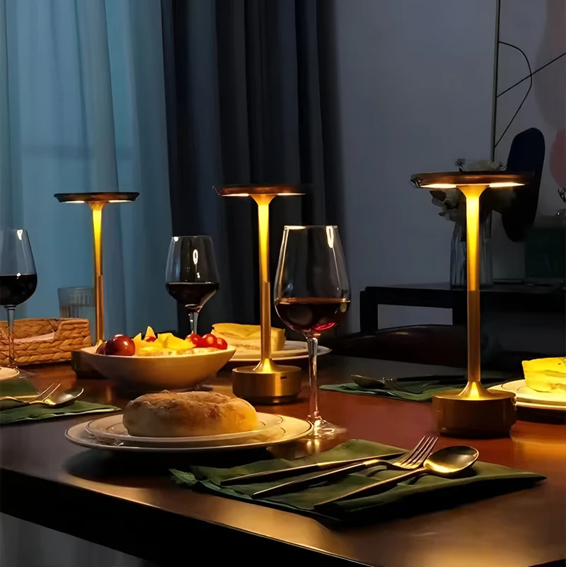 Restaurant-Barlampe aus Aluminium™ | Stimmungsvolle, elegante Lichtquelle