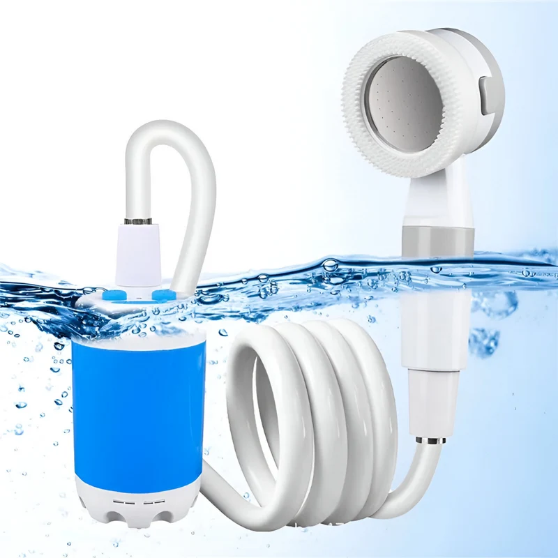 Elektrische Dusche – wiederaufladbar™ | Tragbare Dusche für Abenteuer