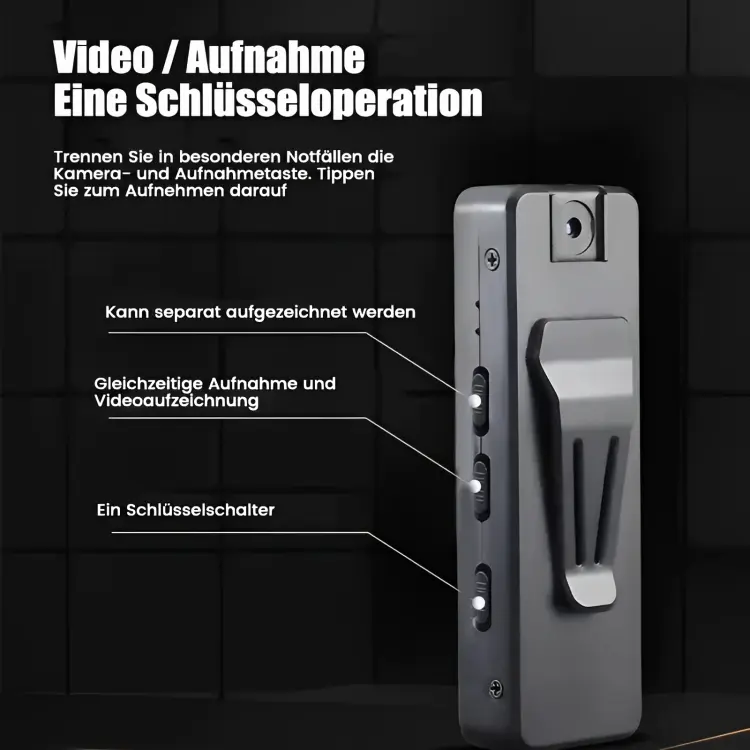 Camy™ | Tragbarer Videorecorder