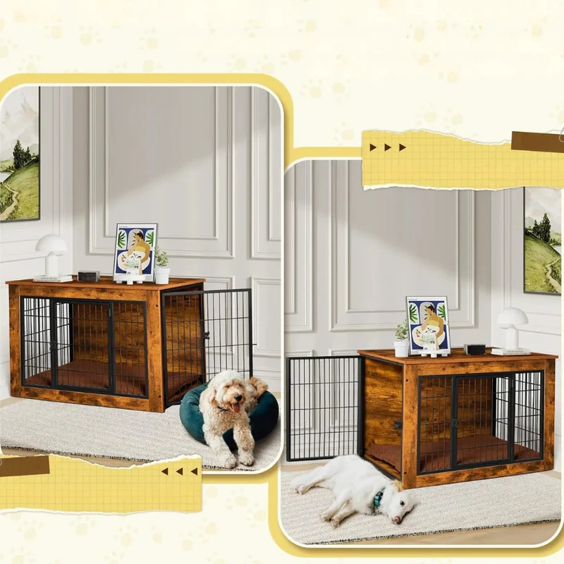 Hundemöbel dickes Kissen™ | Stilvoller, bequemer Hundekorb fürs Zuhause