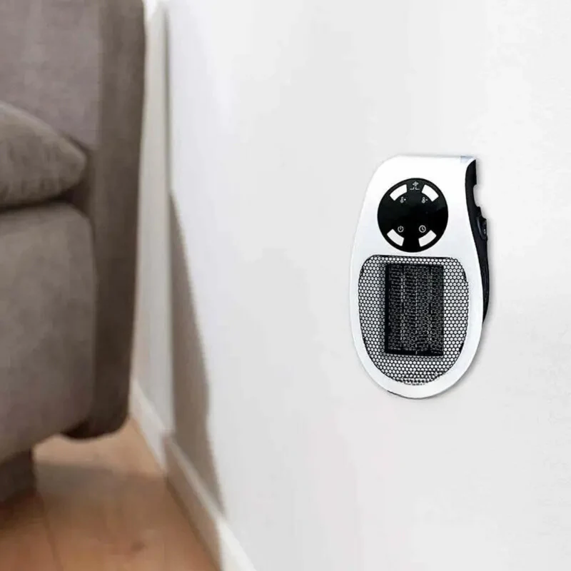 500-W-Stecker-Raumheizgerät™ | Kompakte Wandheizung für wohlige Wärme.