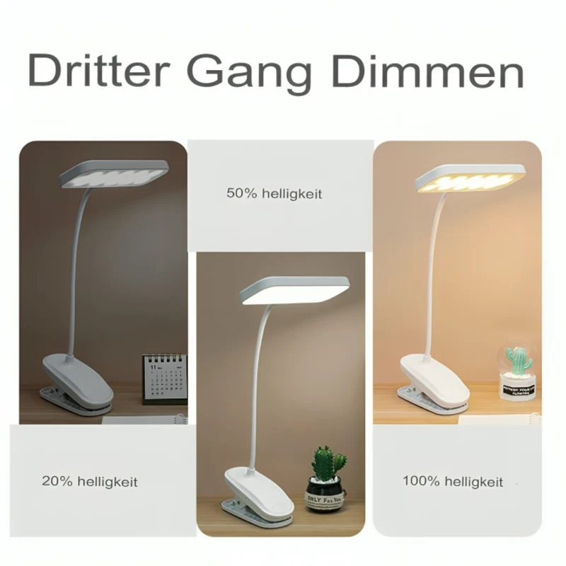360° flexible Studiertischlampe™ | Flexible Tischbeleuchtung überall
