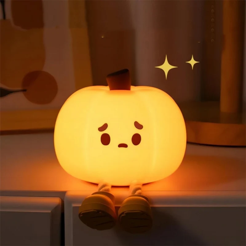 Halloween-Kürbis-Nachtlichter™ | Niedliche Kürbis-nachtlampe