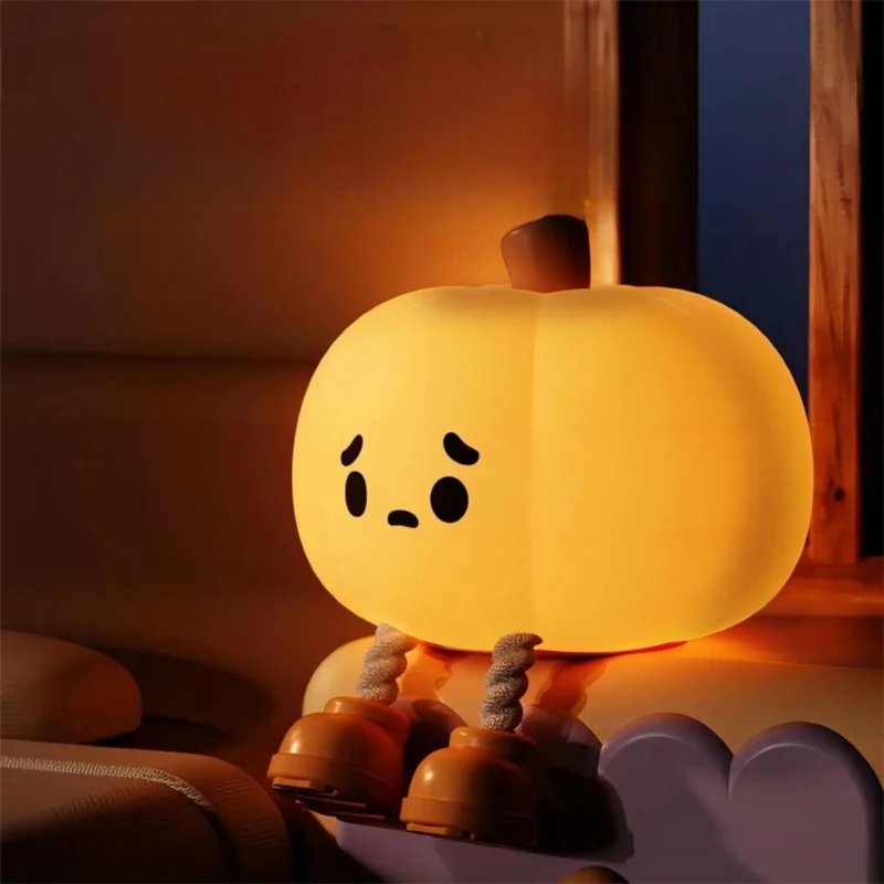 Halloween-Kürbis-Nachtlichter™ | Niedliche Kürbis-nachtlampe