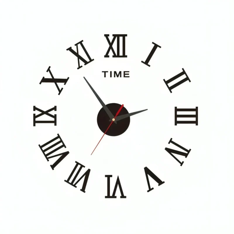 3D-Leuchtwanduhr ohne Rahmen™ | Elegante 3D-Luminous Wanduhr