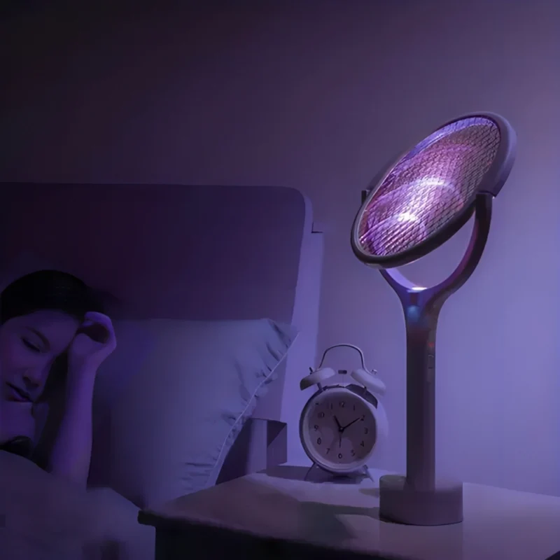 Elektrischer Mückenvernichter mit angetriebener Lampe™ | Vielseitiger Insekten-racket