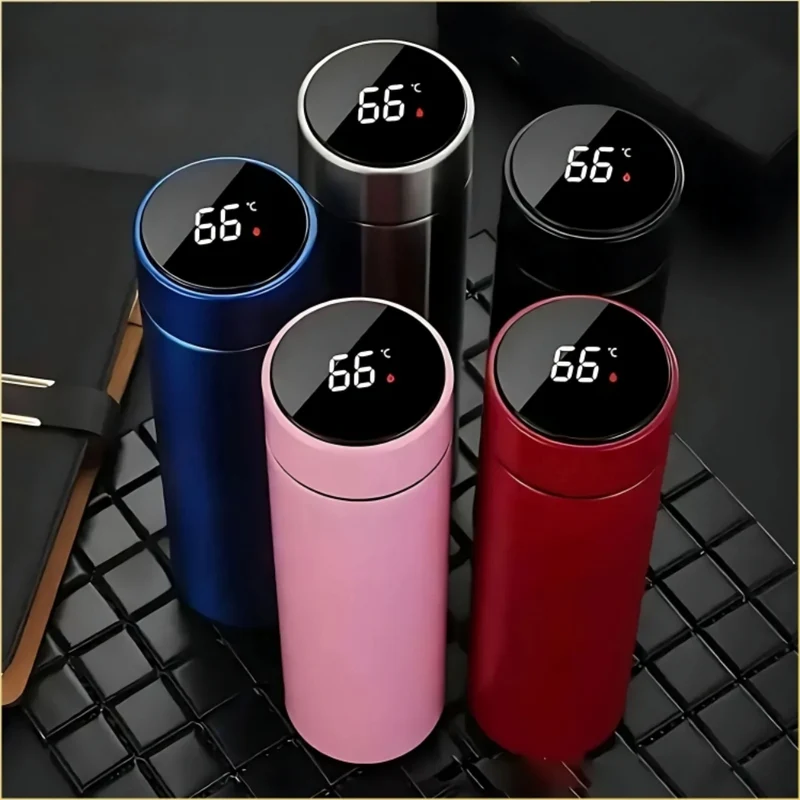 Thermosbecher mit Temperaturanzeige™ | Perfekte Isolierflasche für Abenteuer