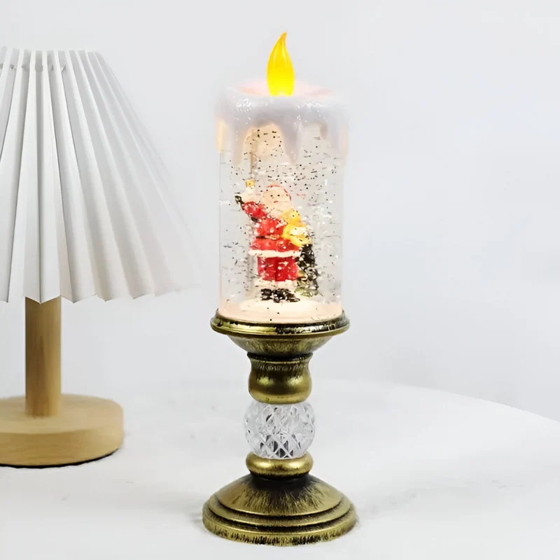 Weihnachts-LED-Kerzenlicht™ | Magische, flammenlose Weihnachtskerze