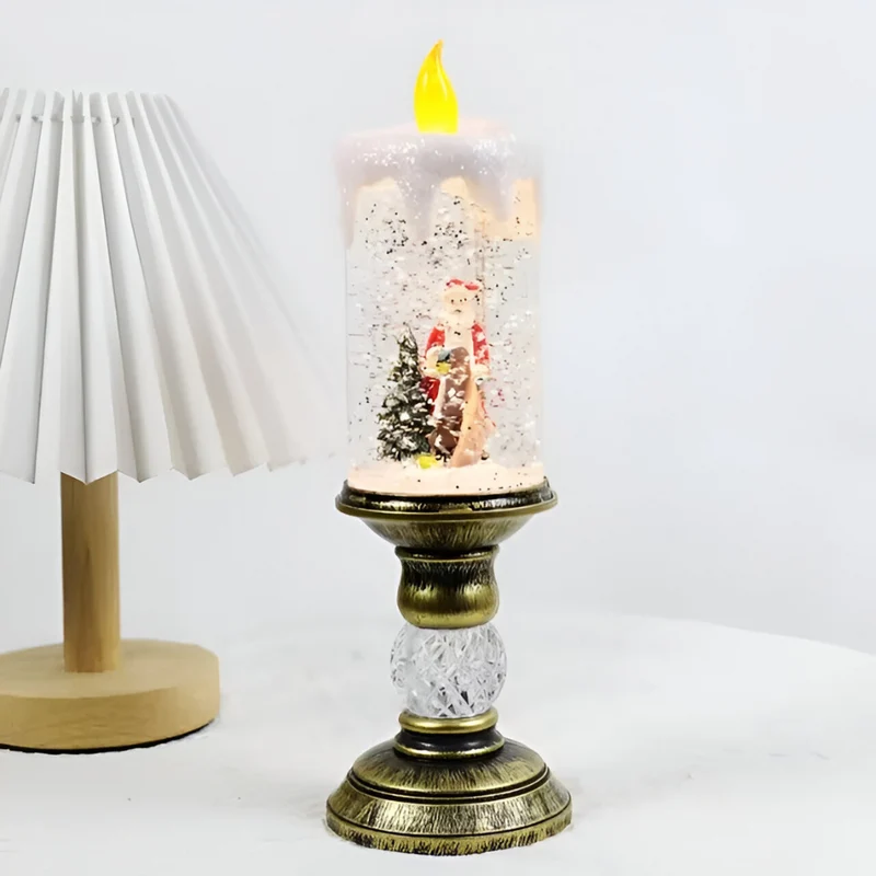 Weihnachts-LED-Kerzenlicht™ | Magische, flammenlose Weihnachtskerze