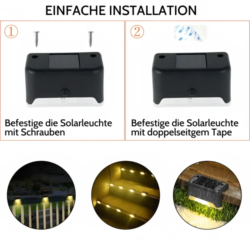 3ER - SolarScape™ SET | Solar-Außenleuchten
