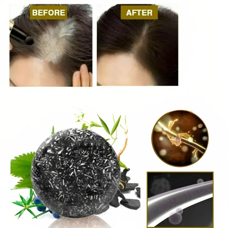 HaarRevital™ | CharcoShine Shampoo-Bar