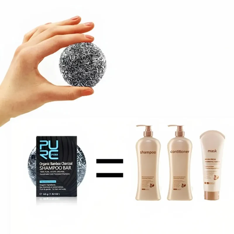 HaarRevital™ | CharcoShine Shampoo-Bar